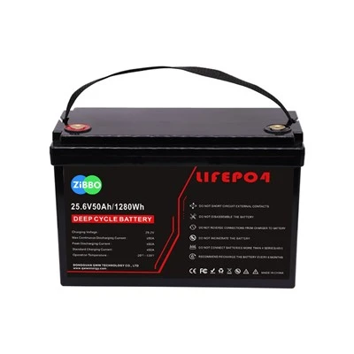 24V 50AH ডিপ সাইকেল রিচার্জেবল ব্যাটারি