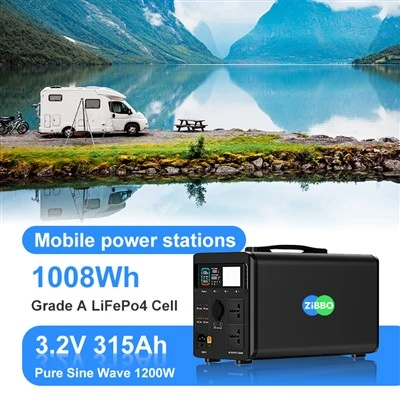 1200W পোর্টেবল পাওয়ার স্টেশন 1008WH লাইফপো 4 ব্যাটারি