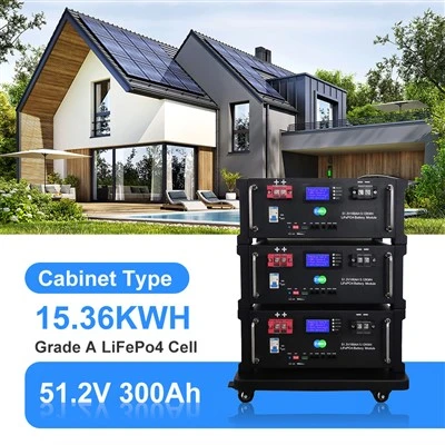 15KWH LiFePO4 ফসফেট রাক মাউন্টযোগ্য ব্যাটারি