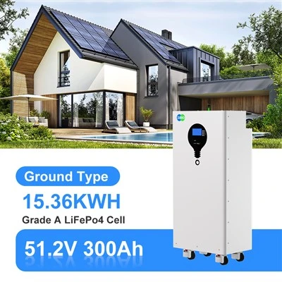লিথিয়াম ব্যাটারি 51.2V 300AH 15KWH সৌর লাইফপো 4 ব্যাটারি